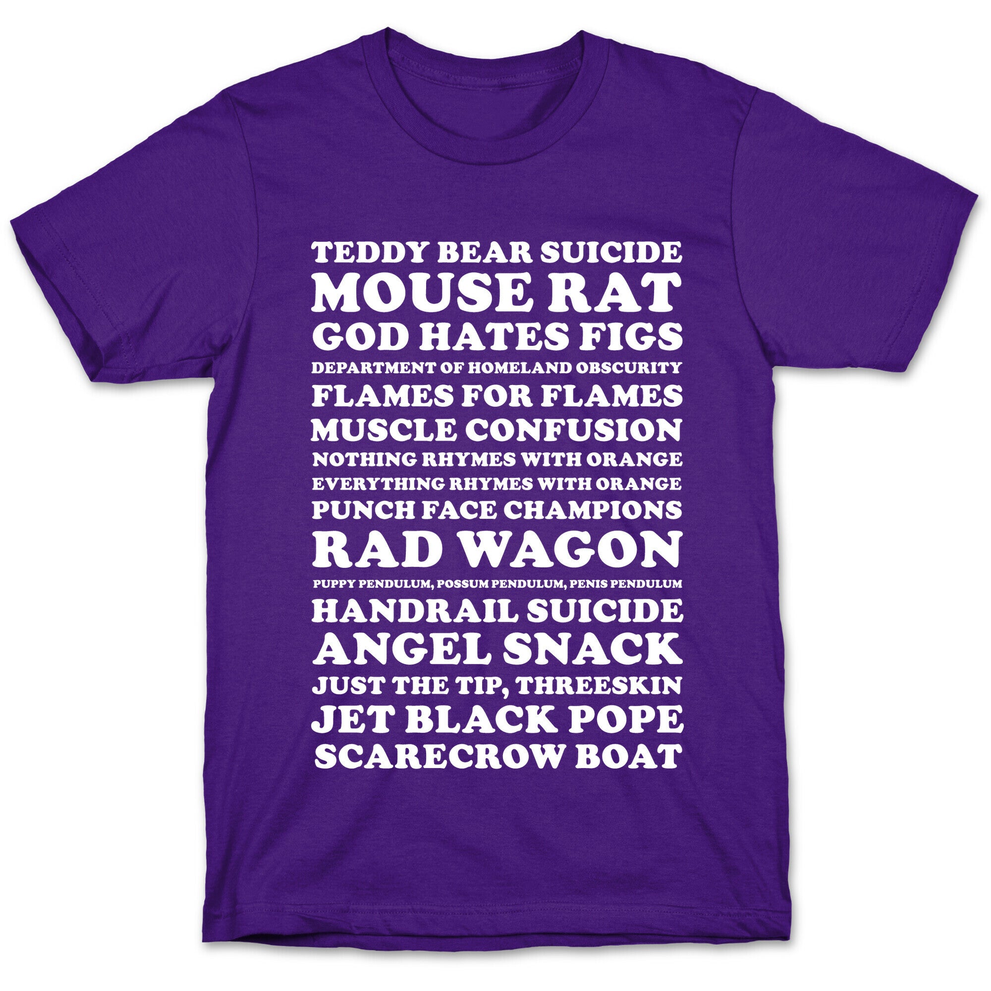 Andy Dwyer Band Names T-Shirt